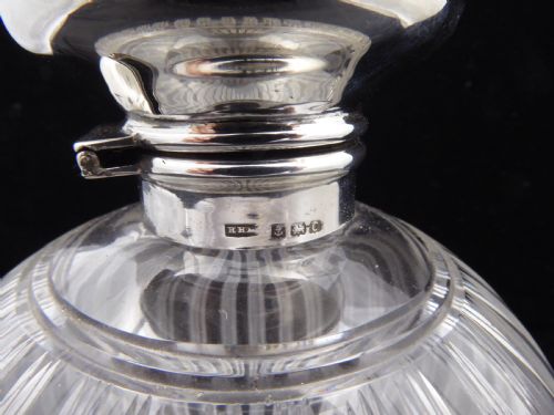 SILVER TOPPED SCENT BOTTLE - ADDITIONAL PHOTO 3