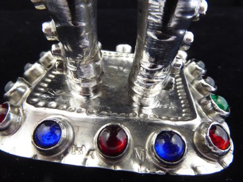 RARE STUNNING SILVER JEWELLED TOWN CRIER - ADDITIONAL PHOTO 13