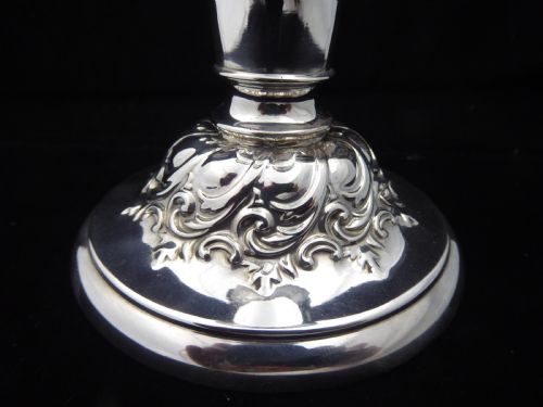 SILVER LARGE VASE - ADDITIONAL PHOTO 4