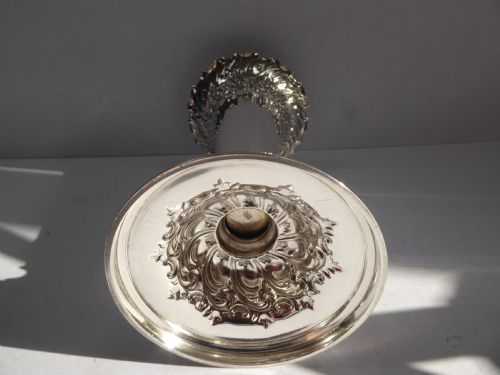 SILVER LARGE VASE - ADDITIONAL PHOTO 1