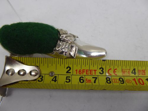 SILVER VICTORIAN SHOE PIN CUSHION - ADDITIONAL PHOTO 4