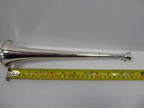 SOLID SILVER VICTORIAN HUNTING HORN - ADDITIONAL PHOTO 4