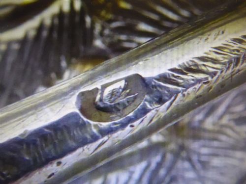 SOLID SILVER HEAVY SWAN SAUCE BOAT - ADDITIONAL PHOTO 1