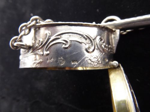 STUNNING SOLID SILVER PILL BOX - ADDITIONAL PHOTO 3