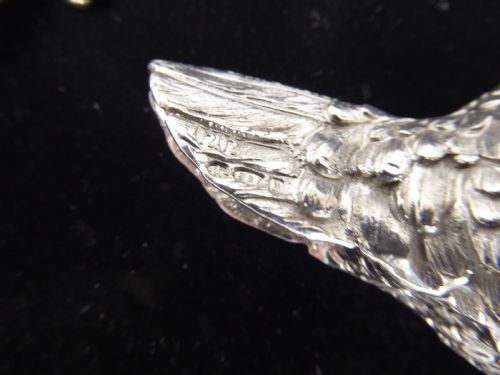 SOLID SILVER GERMAN PEPPER POT IMPORTED - ADDITIONAL PHOTO 3