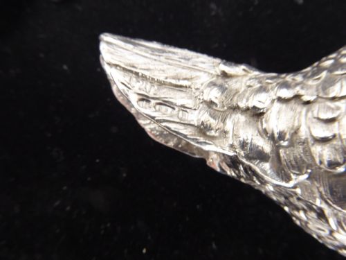 SOLID SILVER GERMAN PEPPER POT IMPORTED - ADDITIONAL PHOTO 4