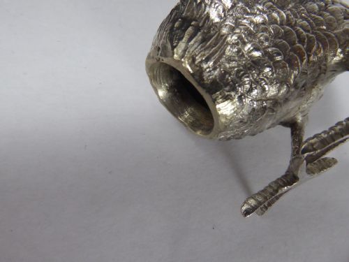 SOLID SILVER GERMAN PEPPER POT IMPORTED - ADDITIONAL PHOTO 7