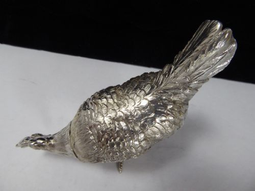 SOLID SILVER GERMAN PEPPER POT IMPORTED - ADDITIONAL PHOTO 9