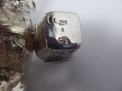 EXTREMELY RARE SOLID SILVER MODEL OF A DONKEY - ADDITIONAL PHOTO 11