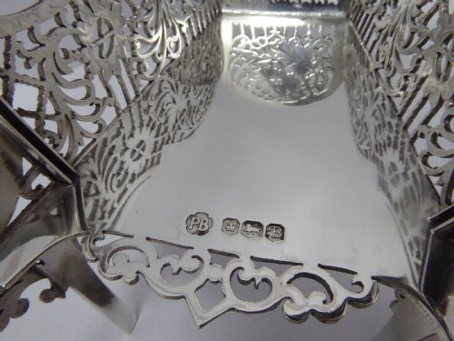 SOLID SILVER PAIR OF WHEEL BARROW TABLE DISHES - ADDITIONAL PHOTO 7