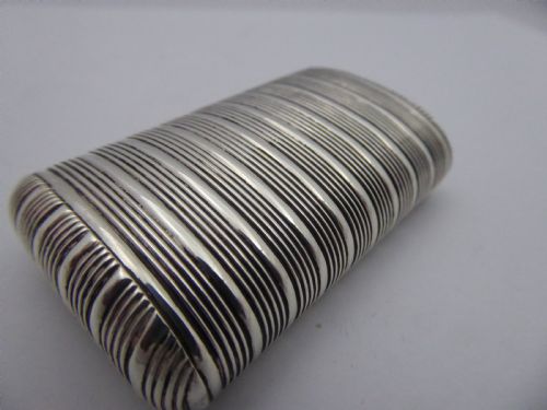 SOLID SILVER GEORGIAN SNUFF BOX - ADDITIONAL PHOTO 3