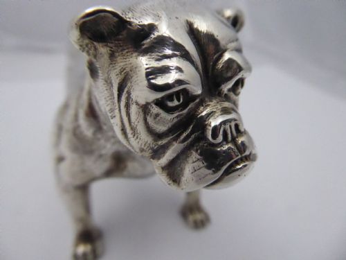 SOLID SILVER GERMAN DOG - ADDITIONAL PHOTO 4