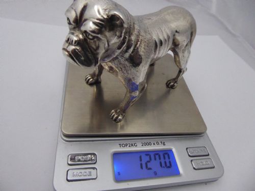 SOLID SILVER GERMAN DOG - ADDITIONAL PHOTO 5