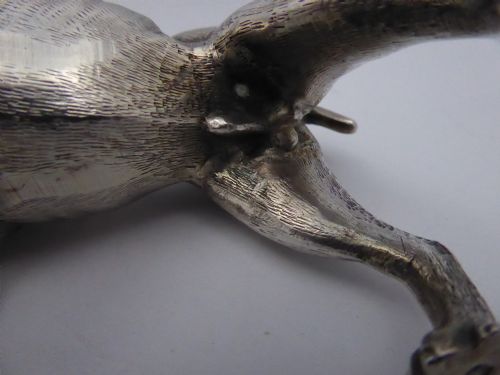 SOLID SILVER GERMAN DOG - ADDITIONAL PHOTO 8