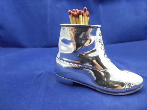RARE SOLID SILVER SHOE STRIKER - ADDITIONAL PHOTO 3