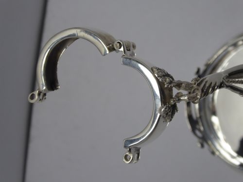 SOLID SILVER WINE POURER - ADDITIONAL PHOTO 2