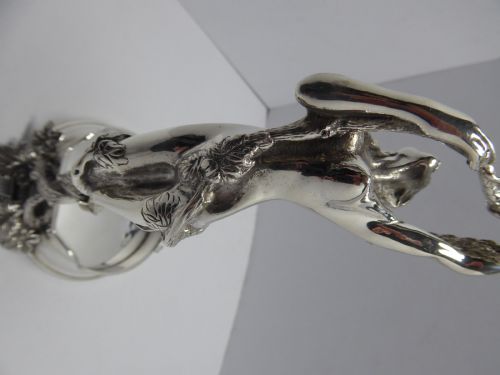 SOLID SILVER WINE POURER - ADDITIONAL PHOTO 4
