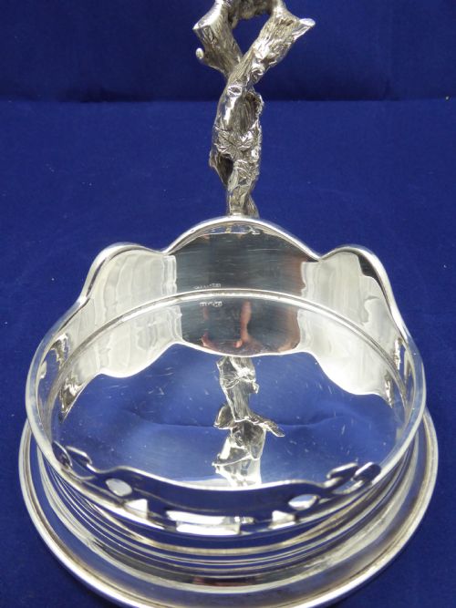 SOLID SILVER WINE POURER - ADDITIONAL PHOTO 10