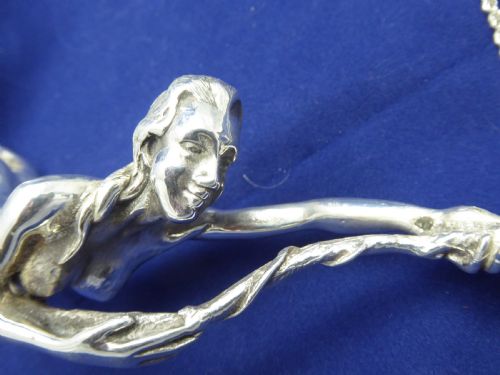 SOLID SILVER WINE POURER - ADDITIONAL PHOTO 11