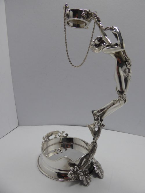 SOLID SILVER WINE POURER - ADDITIONAL PHOTO 14