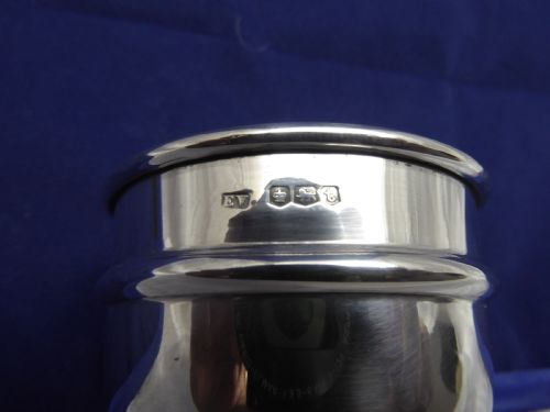 SOLID SILVER TEA STRAINER AND BOWL - ADDITIONAL PHOTO 2