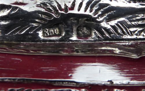 STUNNING SOLID SILVER GERMAN OVAL FIGURAL BOWL - ADDITIONAL PHOTO 6