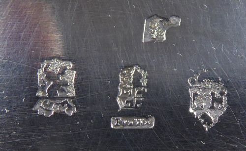 SOLID SILVER PAIR OF BASKETS 1913 - ADDITIONAL PHOTO 8