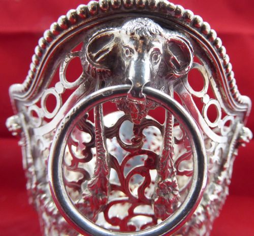 SOLID SILVER PAIR OF BASKETS 1913 - ADDITIONAL PHOTO 12