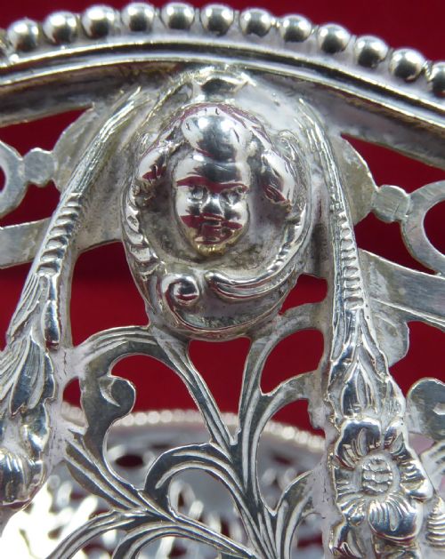 SOLID SILVER PAIR OF BASKETS 1913 - ADDITIONAL PHOTO 14