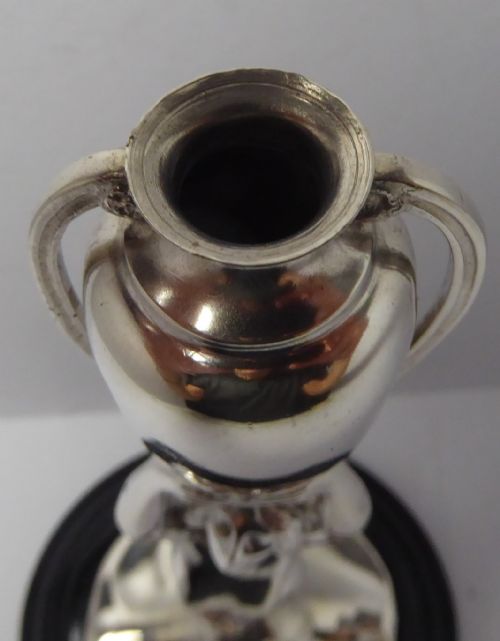 ART NOUVEAU SOLID SILVER FIGURE 1905 - ADDITIONAL PHOTO 8