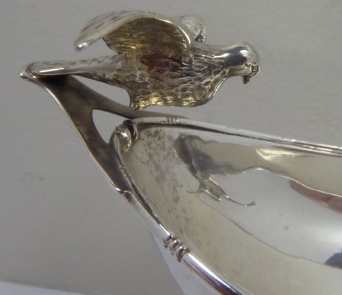 SOLID SILVER SWEETNUT DISH 1907 - ADDITIONAL PHOTO 2