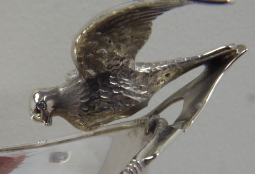 SOLID SILVER SWEETNUT DISH 1907 - ADDITIONAL PHOTO 3