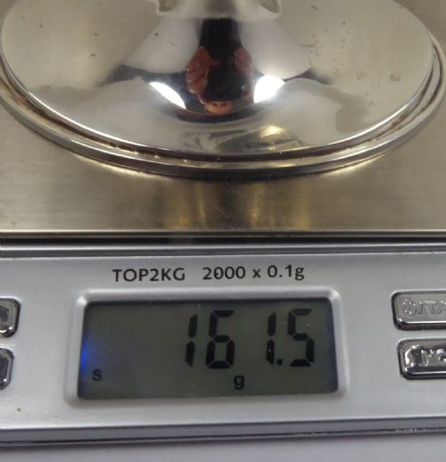 SOLID SILVER SWEETNUT DISH 1907 - ADDITIONAL PHOTO 11
