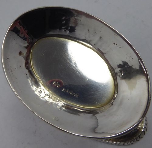 SOLID SILVER FISH HEAD SWEETNUT DISH 1950'S - ADDITIONAL PHOTO 9