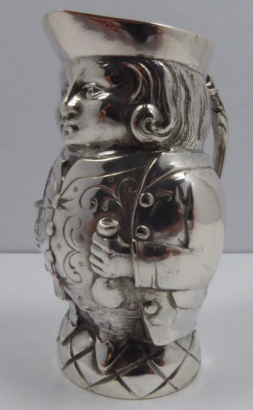 STUNNING GERMAN SILVER TOBY JUG - ADDITIONAL PHOTO 1