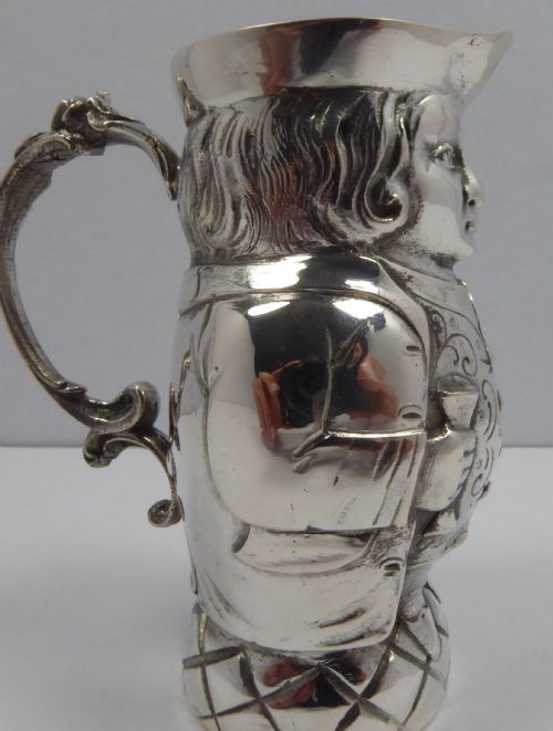 STUNNING GERMAN SILVER TOBY JUG - ADDITIONAL PHOTO 2