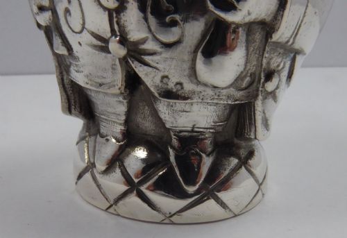 STUNNING GERMAN SILVER TOBY JUG - ADDITIONAL PHOTO 4