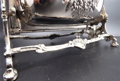 SOLID SILVER BISCUIT BOX 1900'S - ADDITIONAL PHOTO 8