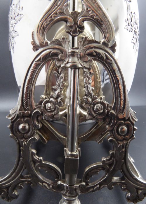 SOLID SILVER BISCUIT BOX 1900'S - ADDITIONAL PHOTO 9