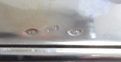 SOLID SILVER BISCUIT BOX 1900'S - ADDITIONAL PHOTO 14