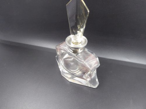 ART DECO SILVER TOPPED PERFUME BOTTLE 1930 - ADDITIONAL PHOTO 5