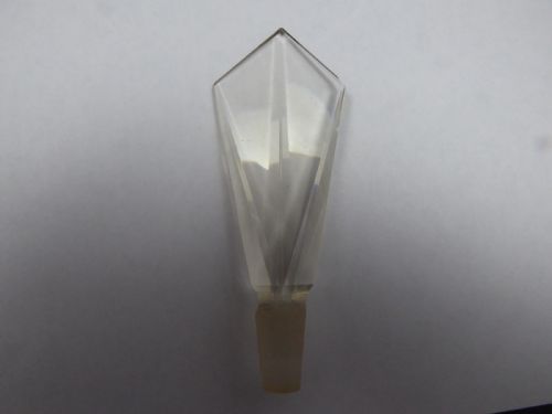 ART DECO SILVER TOPPED PERFUME BOTTLE 1930 - ADDITIONAL PHOTO 7