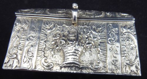 SOLID SILVER DUTCH CASKET 195060'S - ADDITIONAL PHOTO 9