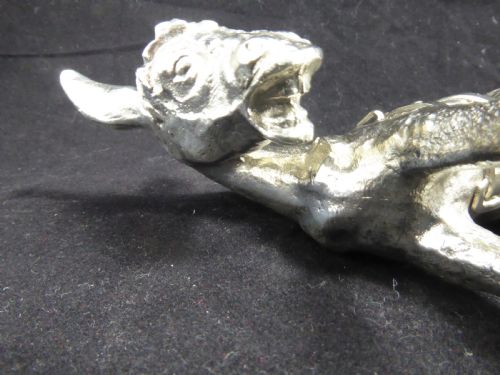 RARE LARGE SOLID SILVER DONKEY 1930'S - ADDITIONAL PHOTO 9