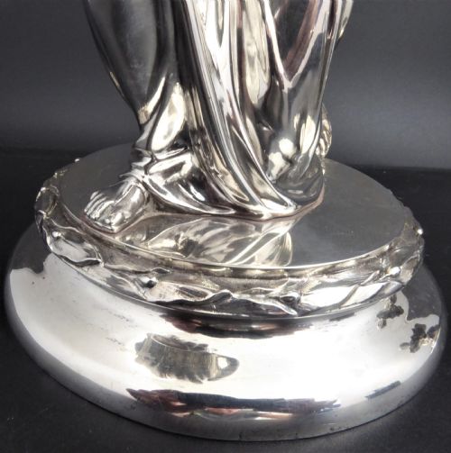 EXTREMELY RARE PAIR SOLID SILVER 1851 CHARLES AND GEORGE FOX - ADDITIONAL PHOTO 4