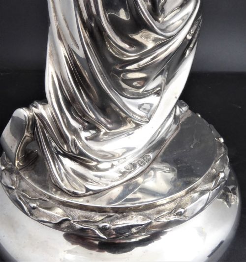 EXTREMELY RARE PAIR SOLID SILVER 1851 CHARLES AND GEORGE FOX - ADDITIONAL PHOTO 8