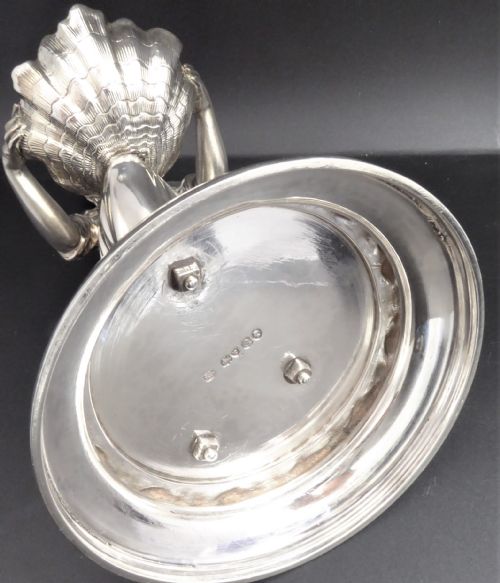 EXTREMELY RARE PAIR SOLID SILVER 1851 CHARLES AND GEORGE FOX - ADDITIONAL PHOTO 11