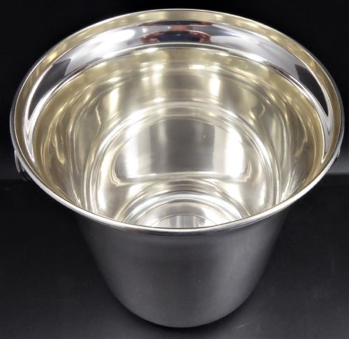 SOLID SILVER HEAVY ICE BUCKET 1900'S - ADDITIONAL PHOTO 5