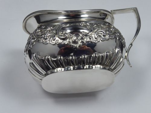 STUNNING SOLID SILVER 3 PCE TEA SET 1902 - ADDITIONAL PHOTO 14