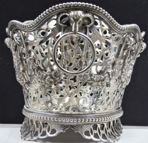 SOLID SILVER BASKET CHESTER 1913 - ADDITIONAL PHOTO 2